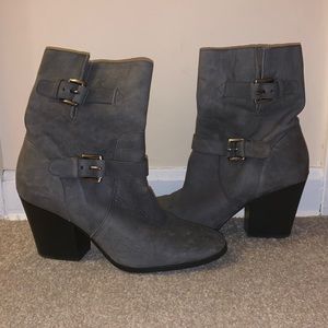 Michael Kors Gray Heeled Boots